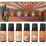 Set of 6 A Fresh Start Essential Oil Blend Folkessence Just Smile Radiate Love