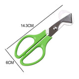 1x Stainless Steel Pigeon Quail Egg Scissor Birds Eggshell Cut Opener Creative