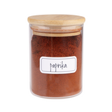 Appetito Pre Printed Herb and Spice Labels Perfect Organizing Pantry Pack of 45