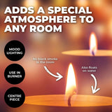 20pcs Tealight Candles Unscented Pure Luxury Home Décor Home Master - White