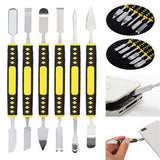 6 Pcs Metal Crowbar  Set Electronic Repair Tools Boot Stick Mobile Phone Digital