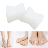 1 pair Separator Corrector Protector Pain Bunion Gel Straightener Toe Spreader
