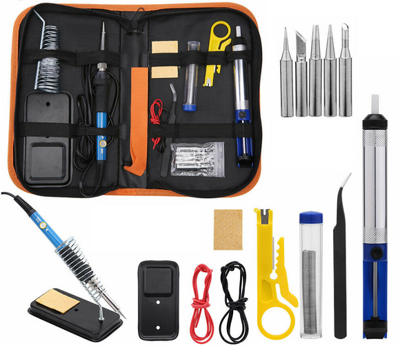 60W Electric Soldering Iron Kit Solder Welding Tool Stand