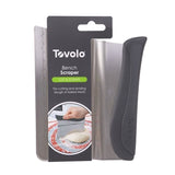 Bench Scraper Tovolo Stainless Steel Charcoal Cutting Dividing Dough Baked