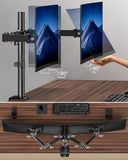 Dual Monitor Stand VESA Monitor Arm Double Monitor Mount Height Adjustable 2 LCD