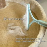 3x Silicone Lint Remover Cat Dog Pet Hair Cloth Shaver Fabric Brush Wool Roller