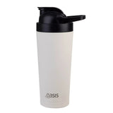 Oasis Stainless Steel Double Wall Insulated Protein Shaker 700ml Alabaster