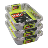 10PK Foil Baking Trays Lemon & Lime Large Shelf Ready Kitchen Bakewares 36x29cm