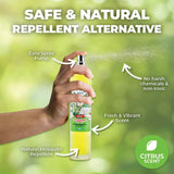 1PCE Citronella Scented Deodoriser Repellent Spray Garden Greens 100ml