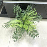 20x Artificial Plants Palm Hawaiian Luau Tropical Leaves Beach Party Wedding