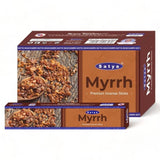 Satya Myrrh Premium Incense Sticks Aroma Fragrance Meditation