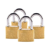 4PCE Padlocks Keyed Alike Strong Secure Multipurpose Handy Hardware  25mm
