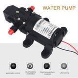 12V 6lpm 70W Self-Priming High Pressure Caravan Camping Boat Reflux Water Pump-1#