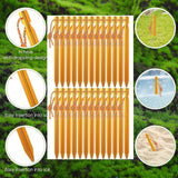 8X Aluminum Alloy Outdoor Camping Trip Tent Peg Christmas Gift New Tools 18cm