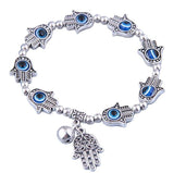 Evil Eye Bracelet Hamsa Hand Greek Turkish Mati Bangle Jewellery Adults Gift