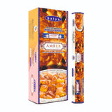 Buy Satya Amber Incense Sticks | 120 Natural Fragrance Sticks