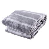 Pet Blanket Flannel Fleece Grey Soft Plush Highly Breathable Dog - 130cm x 160cm