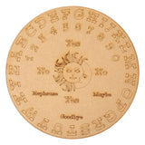 Wooden Grid Board Constellation Spirit Board 25cm