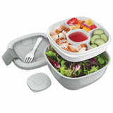 Bentgo Salad All In One Salad Container Grey