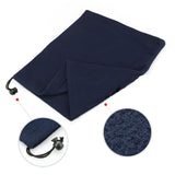 Fleece Scarf Neck Tube Warmer Face Mask Winter Balaclava Beanie Snood Black