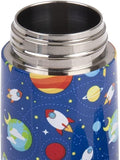 Oasis Double Wall Insulated Kids 400ml Drink Bottle Stainless Steel -Outer Space