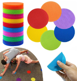 Round Carpet Marker Spot Sit Dot For Classroom Sport Easy Teach Tool Gameorange, Blue, Green, Red, Purple, Yellow30pcs