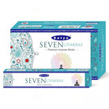 Satya Seven Chakras Premium Incense Sticks Aroma Fragrance Meditation