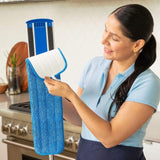 3x Replacement Microfiber Flat Mop Head Refill Floor Cleaning Pads Absorbent