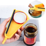 Adjustable Glass Jar Opener Kitchen Can Remover Beer Lid Bottle Gripper