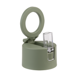 Oasis Mag-Grip Stainless Steel Moda Drink Bottle 1L Phone Selfie - Olive Green