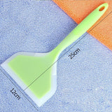 Non-stick Silicone Spatula Beef Meat Egg Kitchen Scraper Wide Shovel Assorted