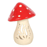 Ceramic Mushroom Tealight Candle Holder Gift Decoration