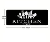 Anti-Fatigue Kitchen Floor Mat Absorbent Non-Slip Washable Rectangle 40x120cm