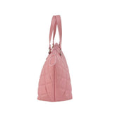 Sachi Insulated Quilted Wine Purse Bag - Pink