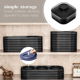 MadeSmart Dipware Large Serving Tray with 3 Bowls 39.4x25.4cm Carbon Black