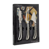 3pcs Stanley Rogers Pistol Grip Stainless Steel Cheese Pate Knife Spreader Set