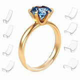 8Pcs Clear Ring Size Adjuster Set for Loose Rings 