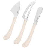 3pcs Stanley Rogers Pistol Grip Stainless Steel Hard Soft Cheese Knife Cream
