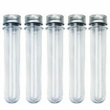 50x Plastic Lab Test Tubes Wedding Party 45ml