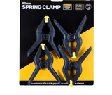 16X Spring Clamps Strong Grip Swiveling Jaws Smooth Edges Handy Clamp 9cm