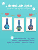 Headphones Colorful LED Lights Kids Wireless Headphones with MIC BTH03 Blue