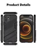 1PK Shockproof Armor Back Case Cover Desktop Stand For iPhone 13 Pro
