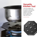 SimmerMat Heat Diffuser Simmer Mat Slow Cooker Electric Gas Flame Tamer Stoves