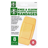 8pc Bandages Plastic Knee & Elbow Band Aids Bandage First Aid Latex Free