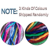 3200PCS Handmade Polymer Clay Beads 10 strands 6 mm Flat Round Eco-Friendly DIY