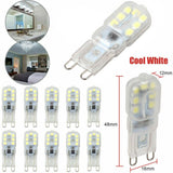 1PK LED Dimmable Replace Halogen Lamps Light Bulb AC220-240V 3W G9 - Cool White