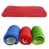 3x Replacement Microfiber Flat Mop Head Refill Floor Cleaning Pads Absorbent