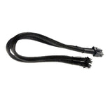 Dual Mini 6 Pin to 8 Pin PCI-E Video Card Power Cable Y Splitter 18AWG Mac Pro