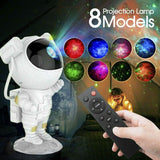 Astronaut galaxy starry sky projector lamp night light usb LED light for kids gift table lampbedroom home decor