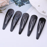 10pcs Alligator Hair Clips Metal Snap Barrettes Hair Styling Tool Women Girls